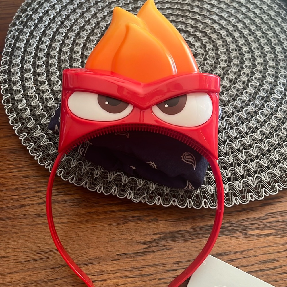 Disney Anger Glow Headband - Picture 1 of 1